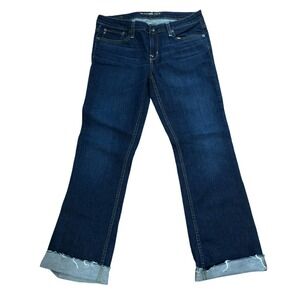 Big Star Jeans Womens 30 Short Blue Denim Remy Boot Low Rise Fit Western Cowgirl